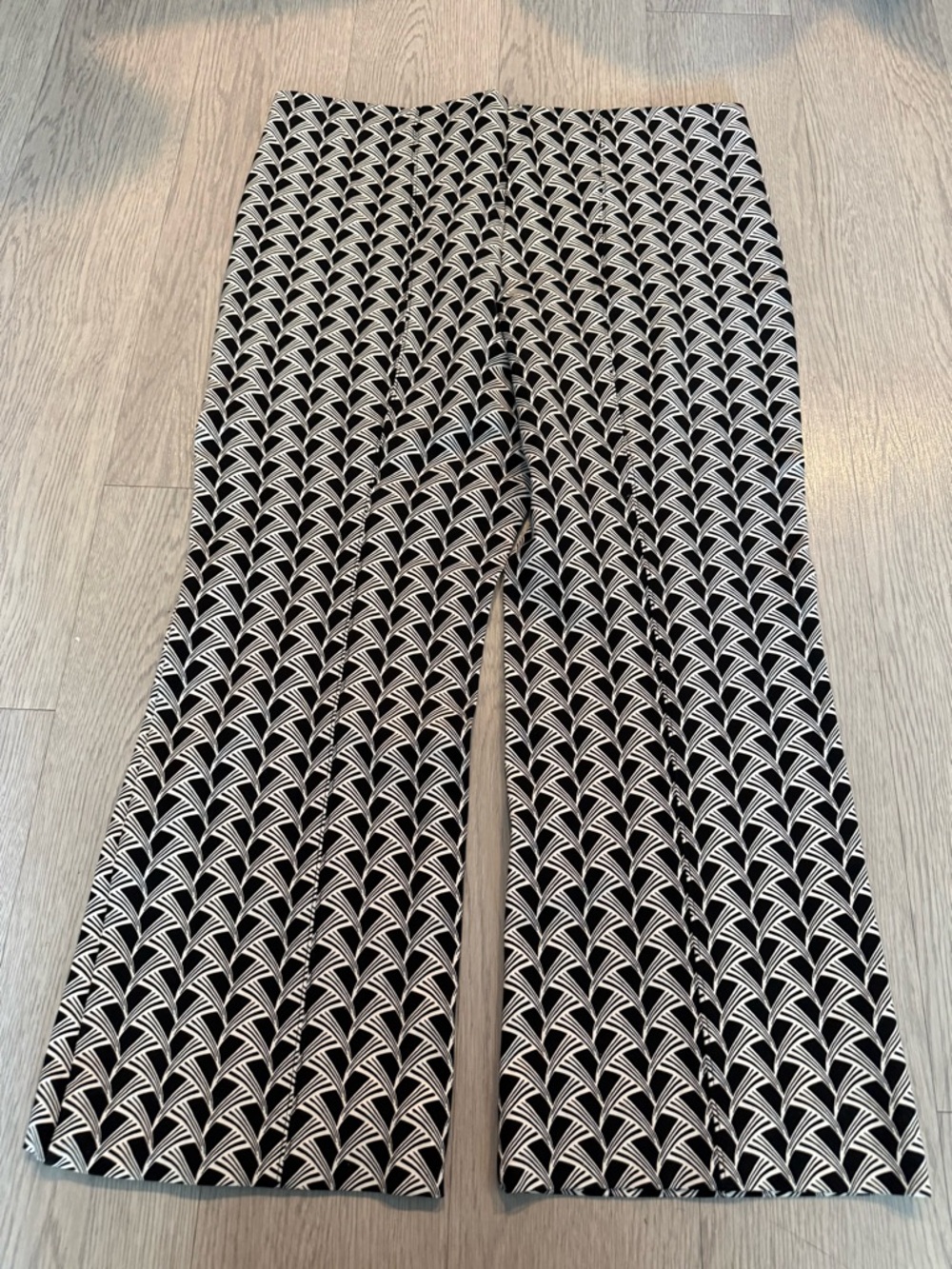 Anthropologie Meave The Margot Kick Flare Art Deco Pants Size XL - Picture 6 of 6